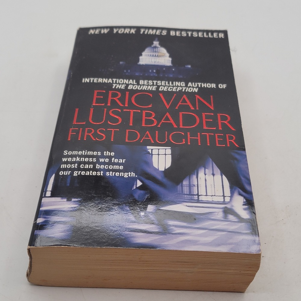 Eric Van Lustbader First Daughter Paperback 1st Mass Market Printing Good